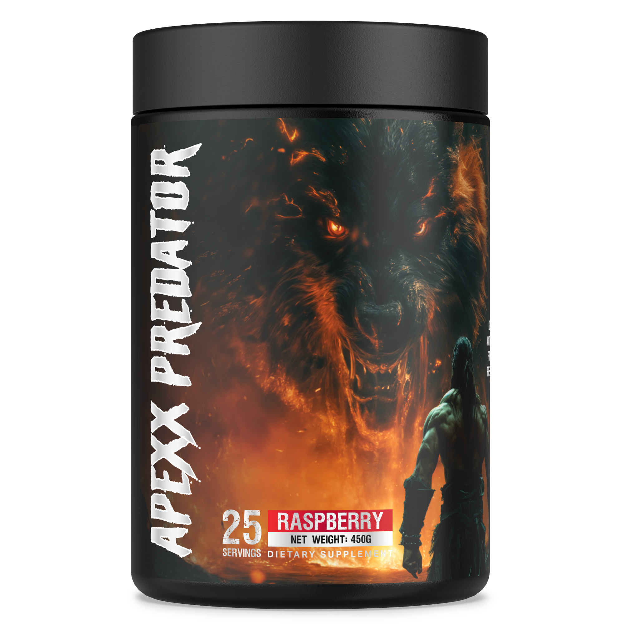 APEXX Predator Pre Workout -Raspberry Flavour